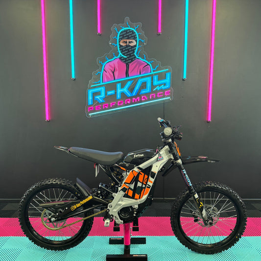 Sur-Ron Light Bee X 60v 40Ah In Silver And Orange