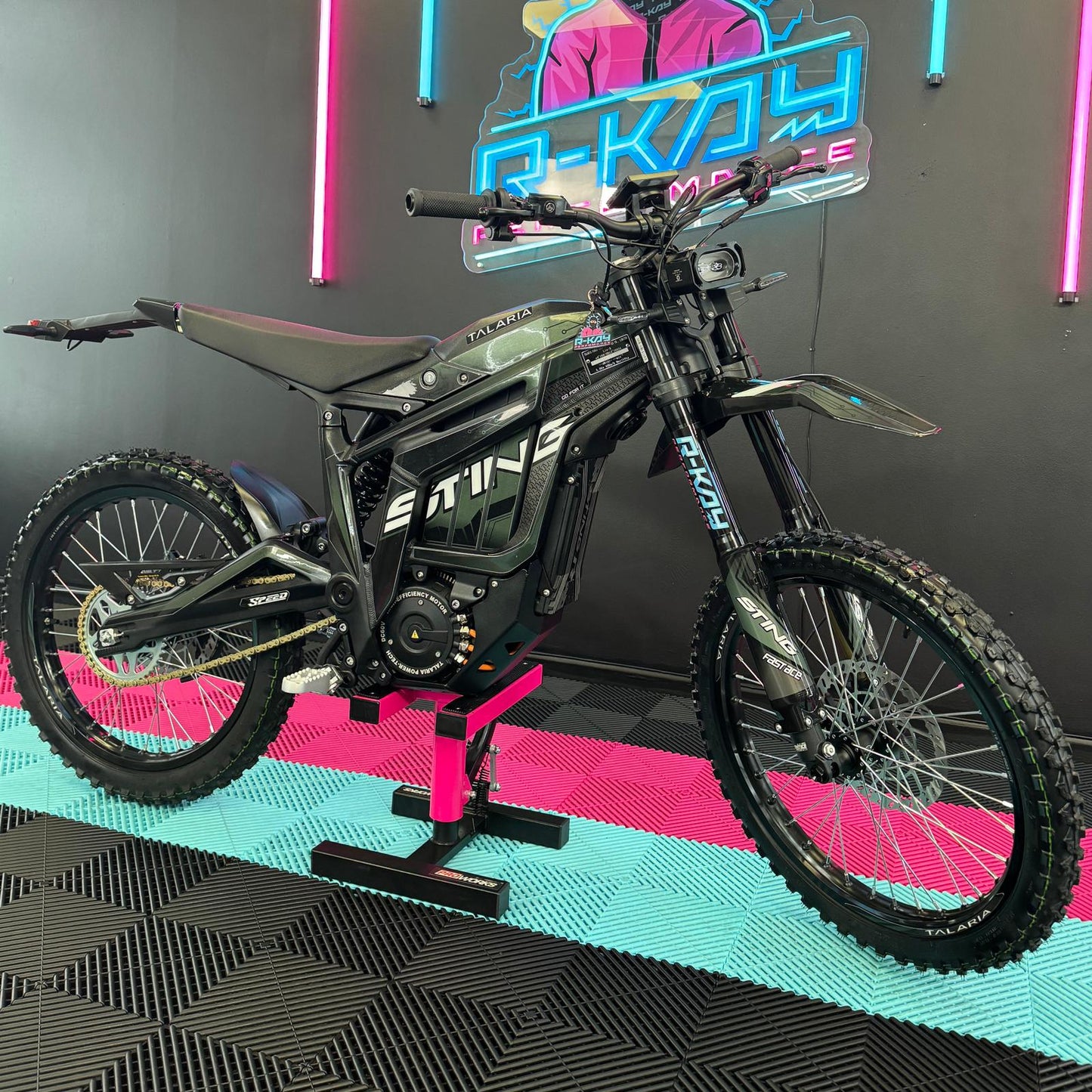 Talaria Sting R TL50 in Green L1E - Road Legal