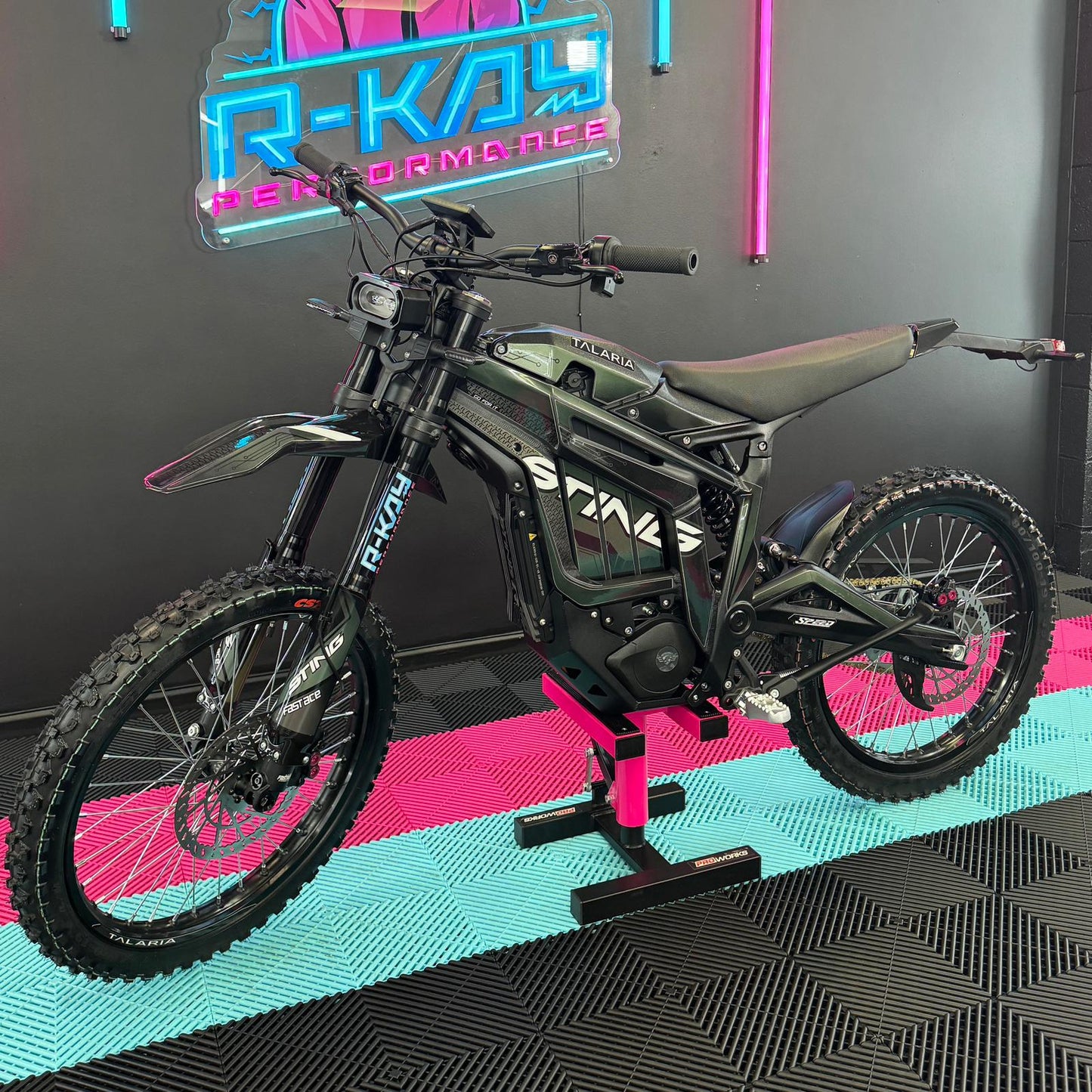 Talaria Sting R TL50 in Green L1E - Road Legal