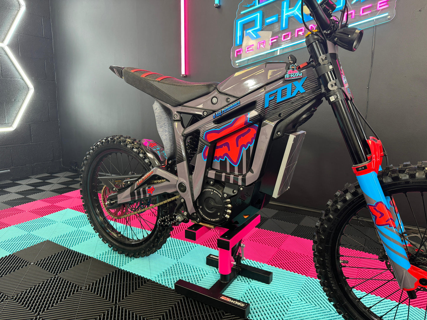 Fully Loaded 72v Talaria Sting Fox Edition