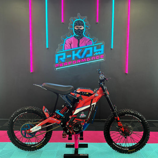 Fully Loaded 72v Sur-Ron Light Bee X - Red