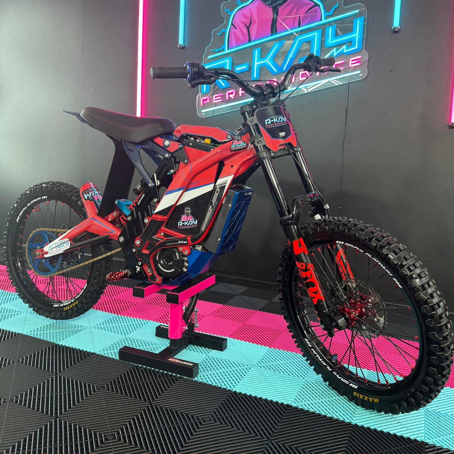 Fully Loaded 72v Sur-Ron Light Bee X - Red