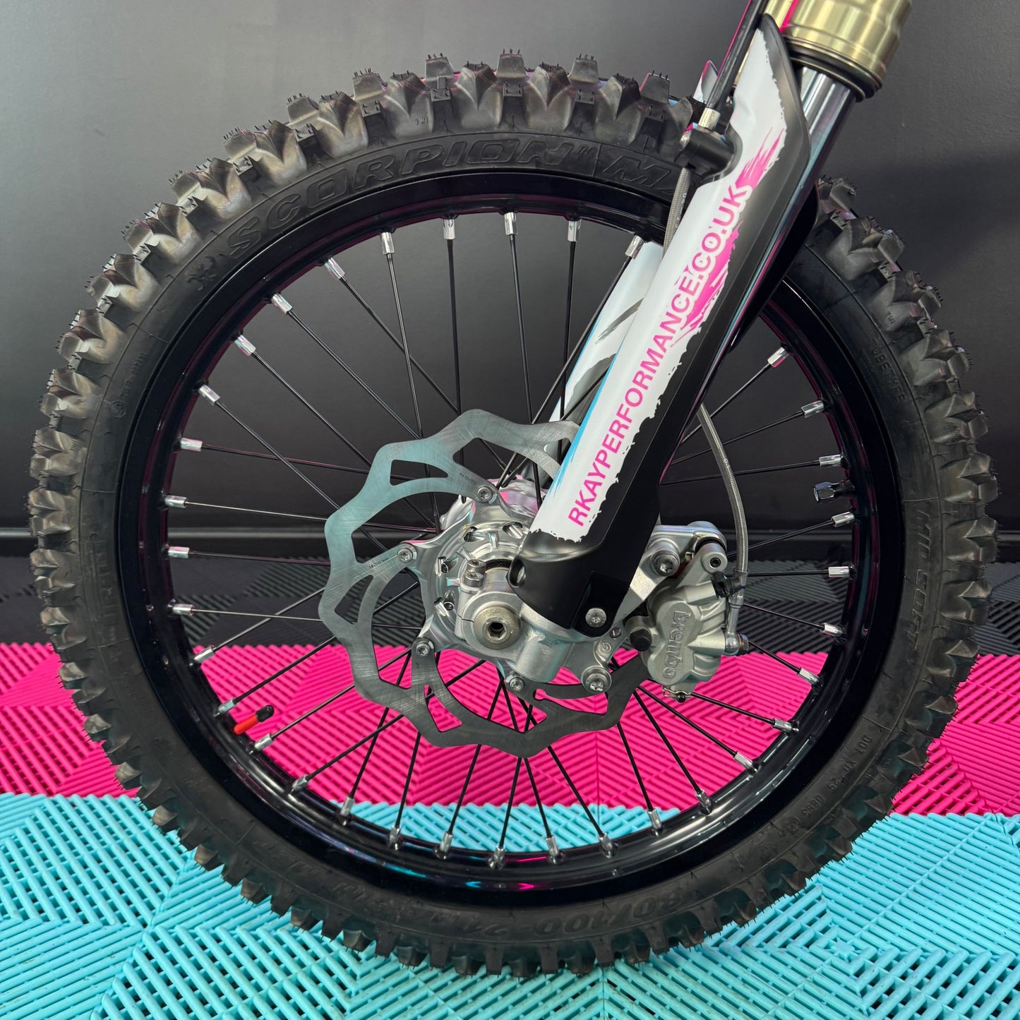 2024 Stark Varg Alpha MX In SnowWhite Cartoon Kit Edition