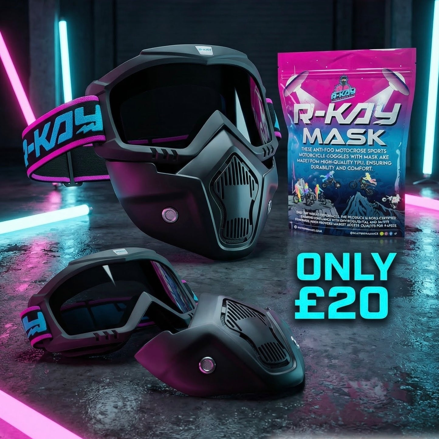 R-Kay Goggle Mask V2