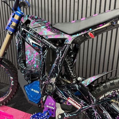 Upgraded Talaria Sting R Paint Splatter Edition
