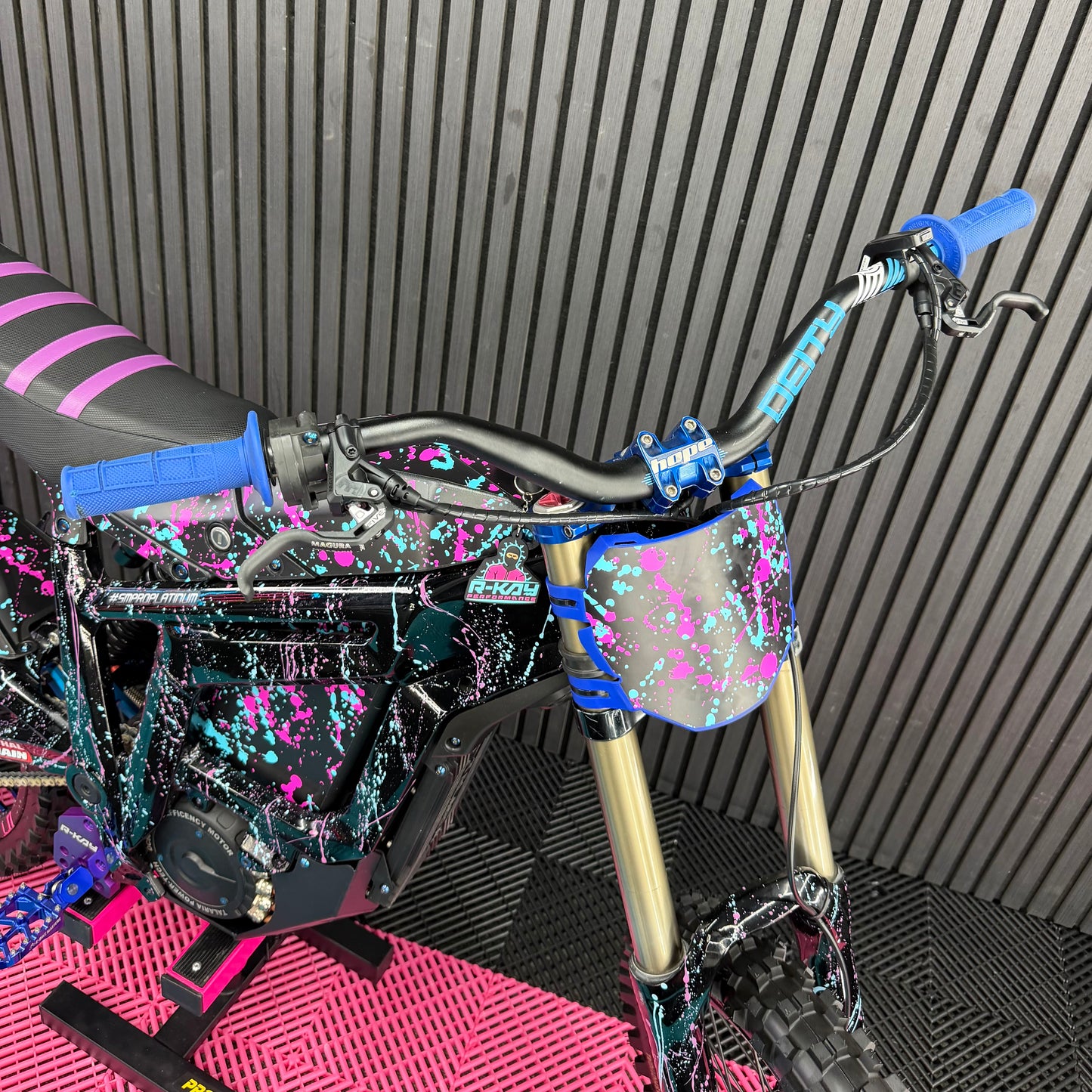 Upgraded Talaria Sting R Paint Splatter Edition