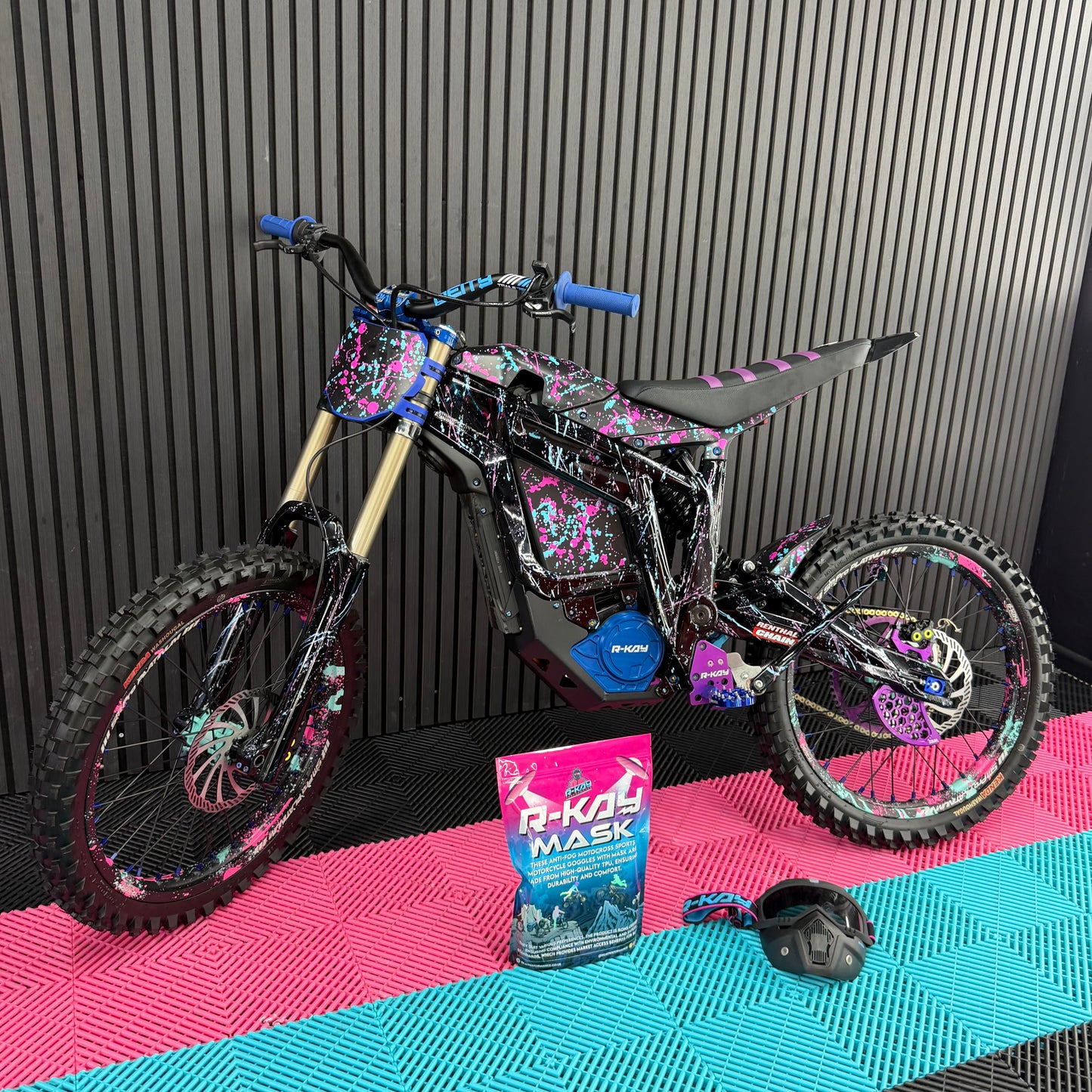 Upgraded Talaria Sting R Paint Splatter Edition