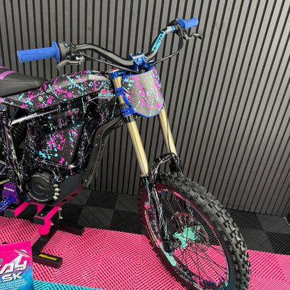 Upgraded Talaria Sting R Paint Splatter Edition