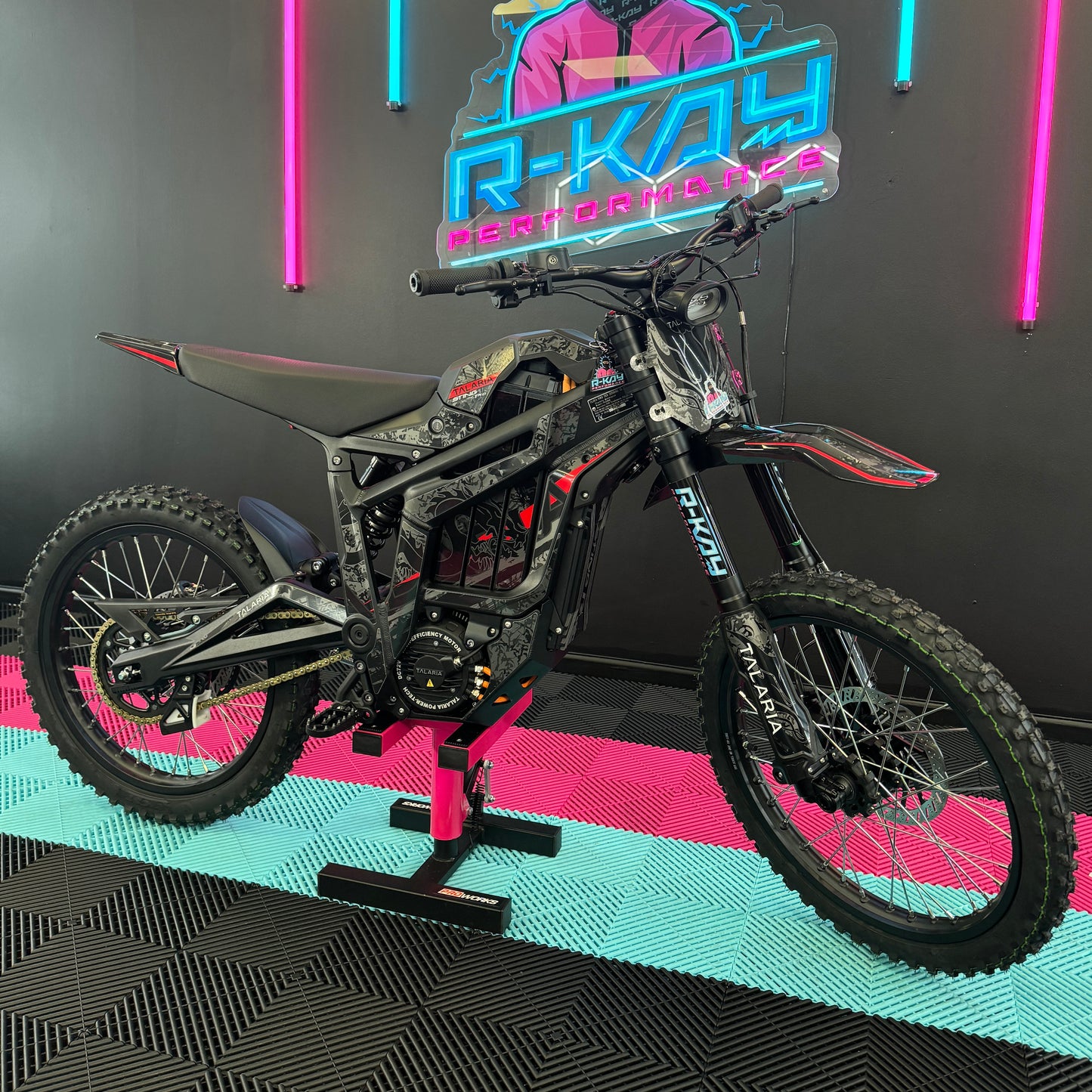 Brand New 2026 Talaria Sting R Pro Mx5 72V Red Decals