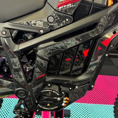 Brand New 2026 Talaria Sting R Pro Mx5 72V Red Decals