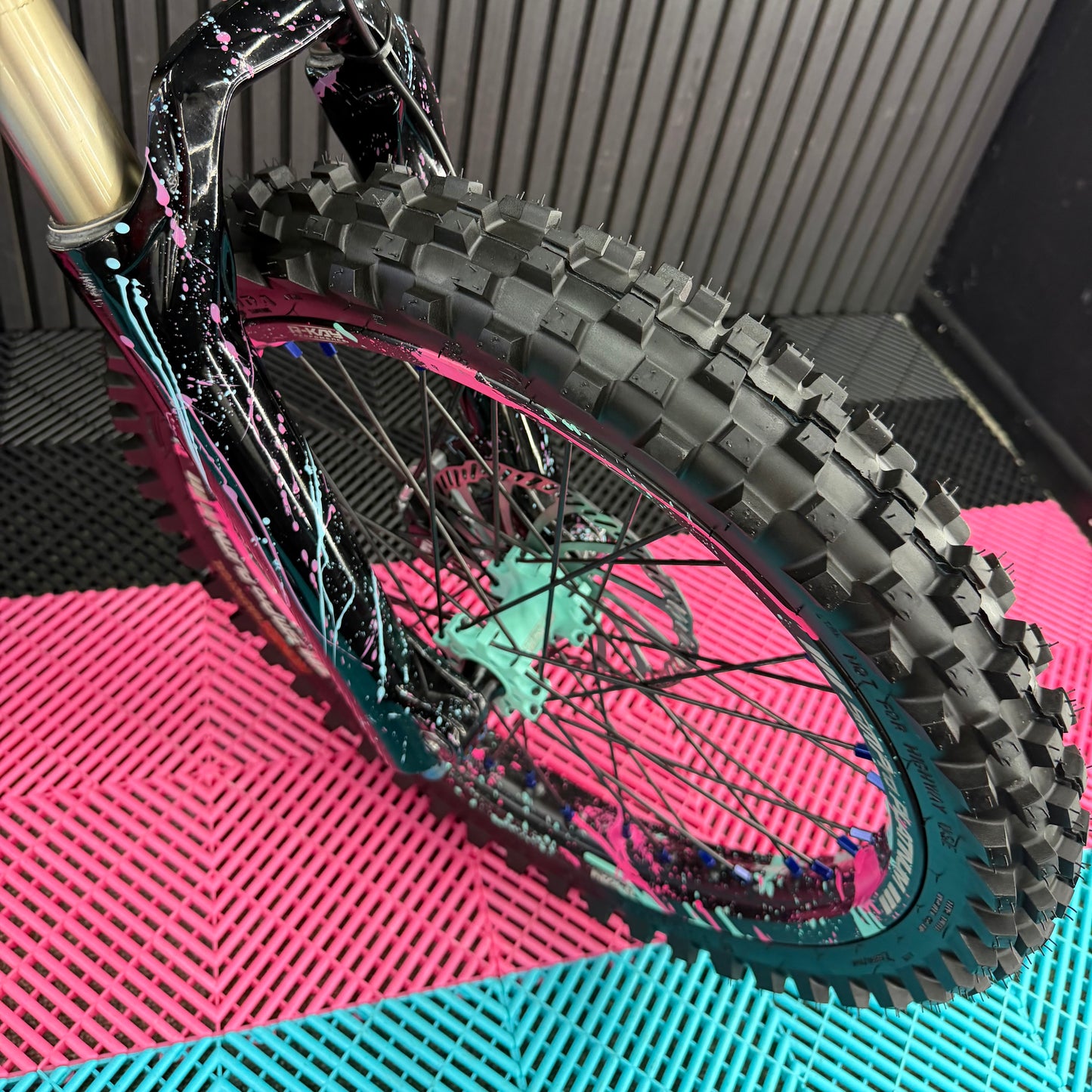 Upgraded Talaria Sting R Paint Splatter Edition