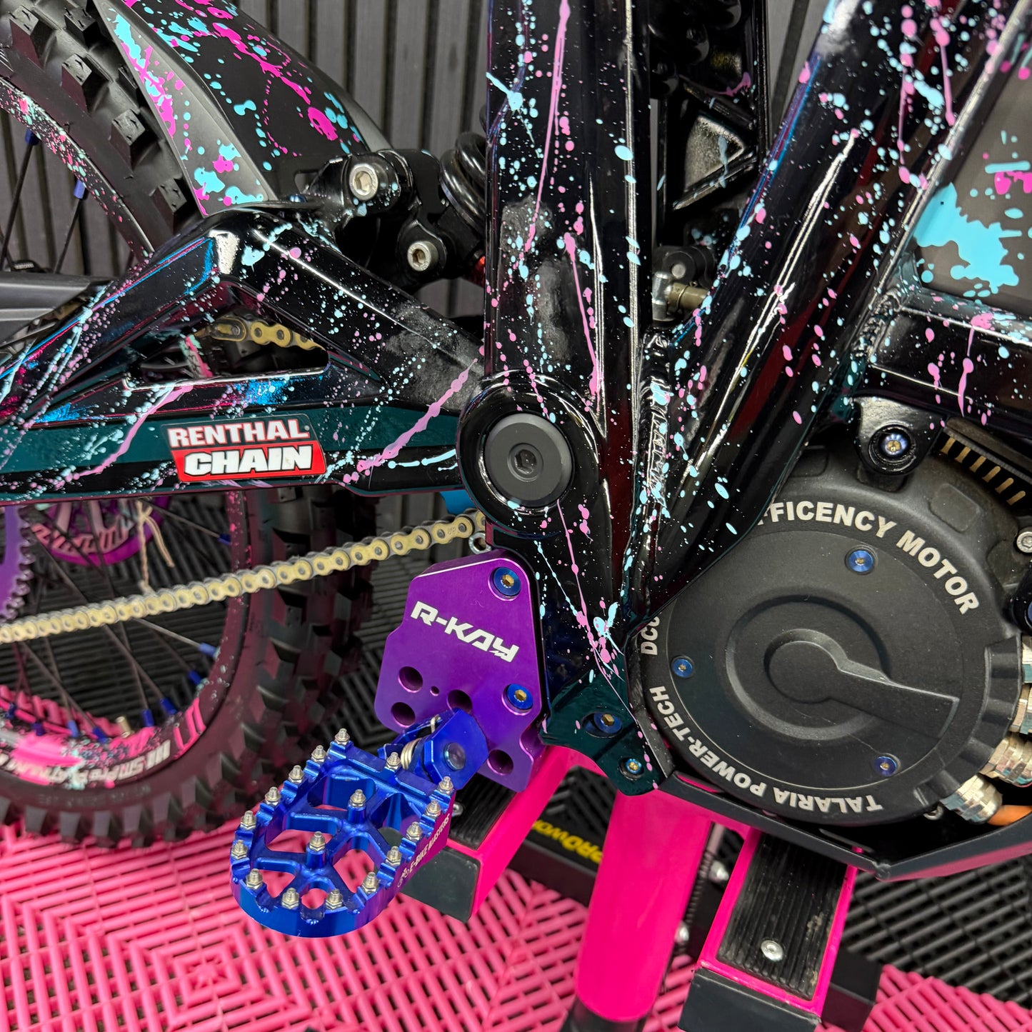 Upgraded Talaria Sting R Paint Splatter Edition