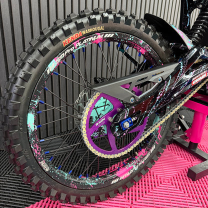 Upgraded Talaria Sting R Paint Splatter Edition