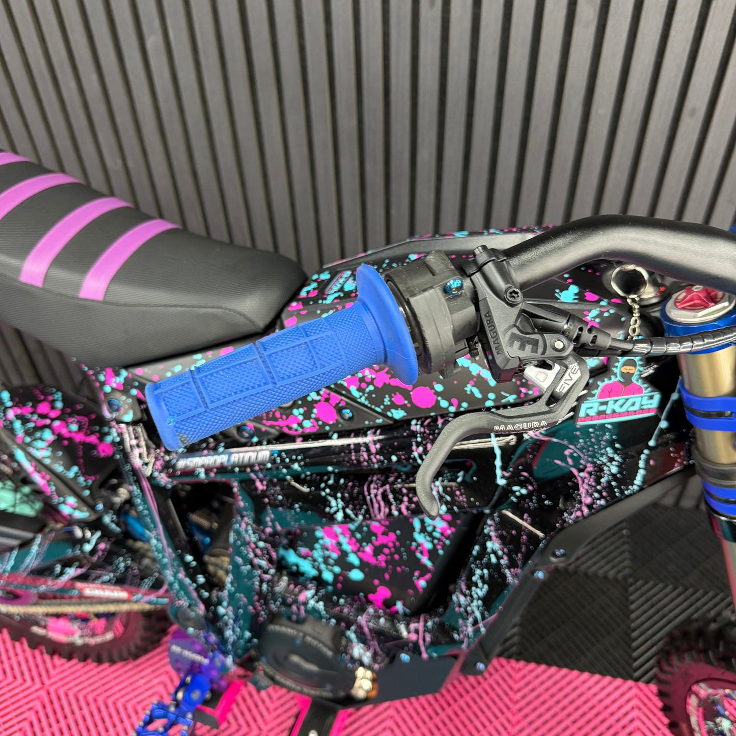 Upgraded Talaria Sting R Paint Splatter Edition
