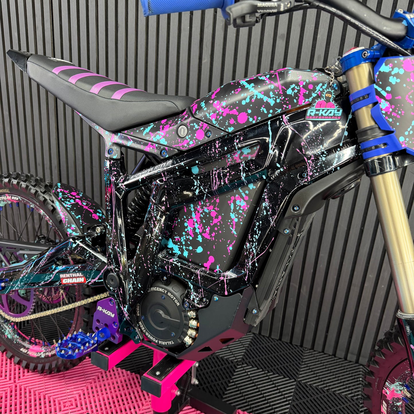 Upgraded Talaria Sting R Paint Splatter Edition