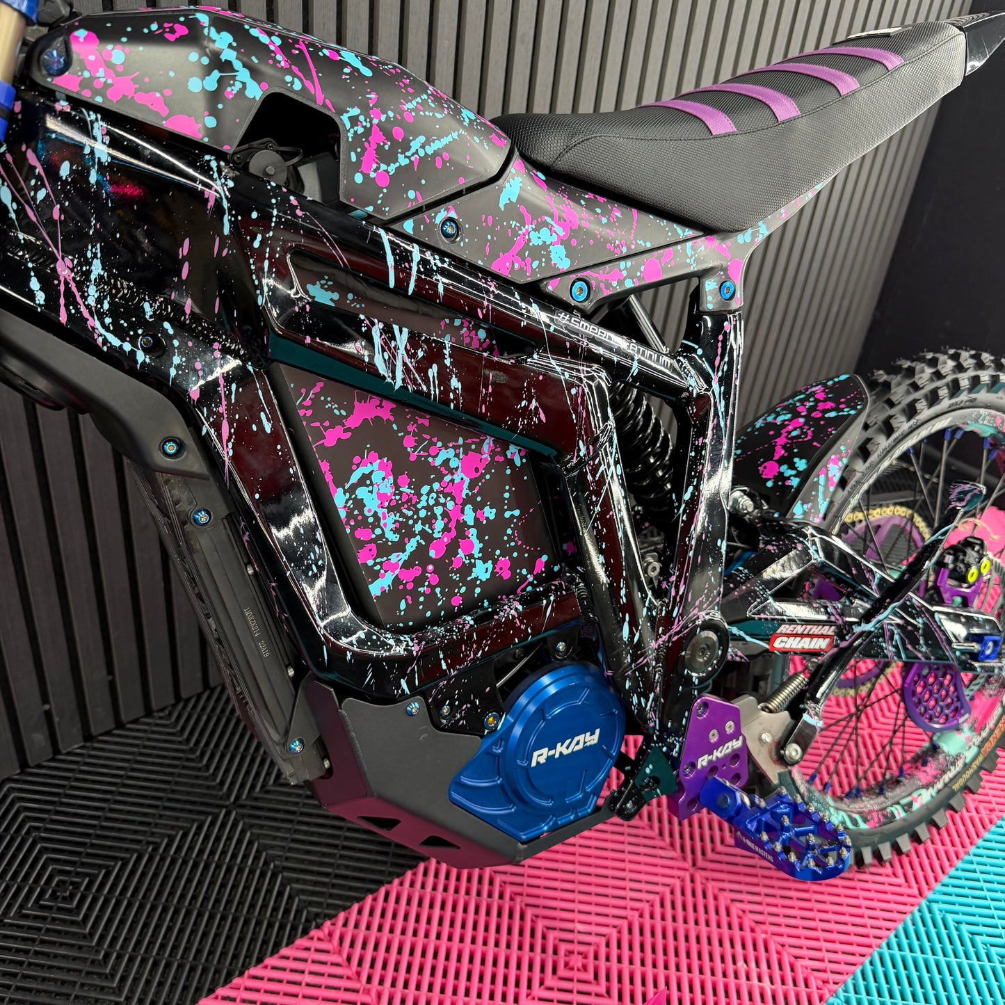 Upgraded Talaria Sting R Paint Splatter Edition